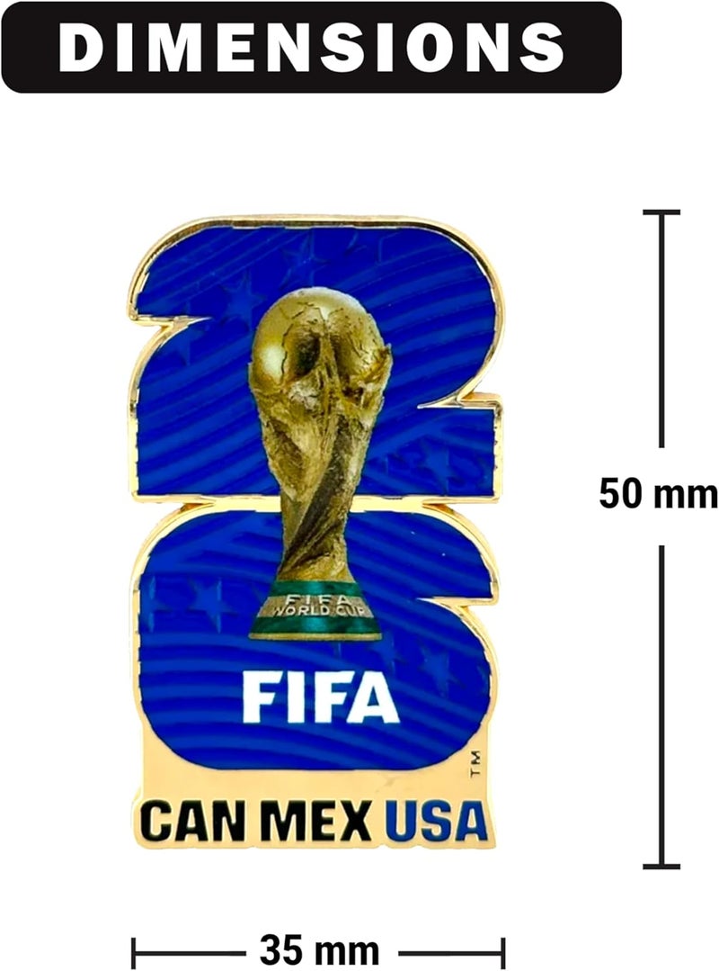 HONAV FIFA World Cup Tournament Logo Magnet – Officially Licensed FIFA World Cup Magnet – Vibrant Host City Design – Durable Strong Hold – Perfect for Fridges, Lockers & Collectors - Image 4